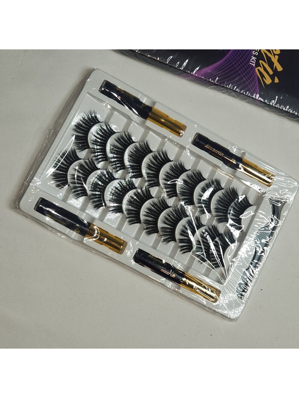 Magnetic Eyelashes and Eyeliner Set
